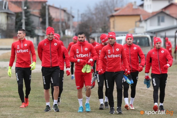 Първа тренировка на ЦСКА 1948
