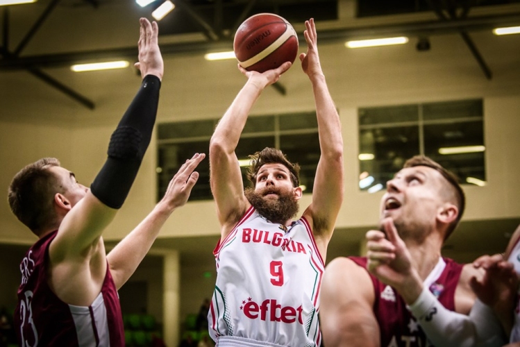  България - Латвия 110:104 