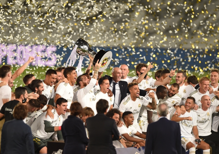 Реал Мадрид е новият шампион на Испания