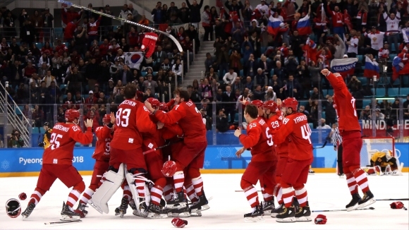 Резултат с изображение за Русия спечели злато в хокея.