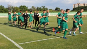 Камен Хаджиев тренира с Берое