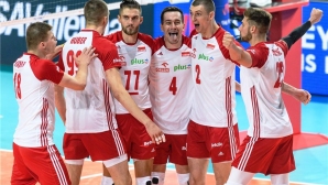 Полша на полуфинал в Лигата на нациите след обрат срещу Иран (видео + снимки)